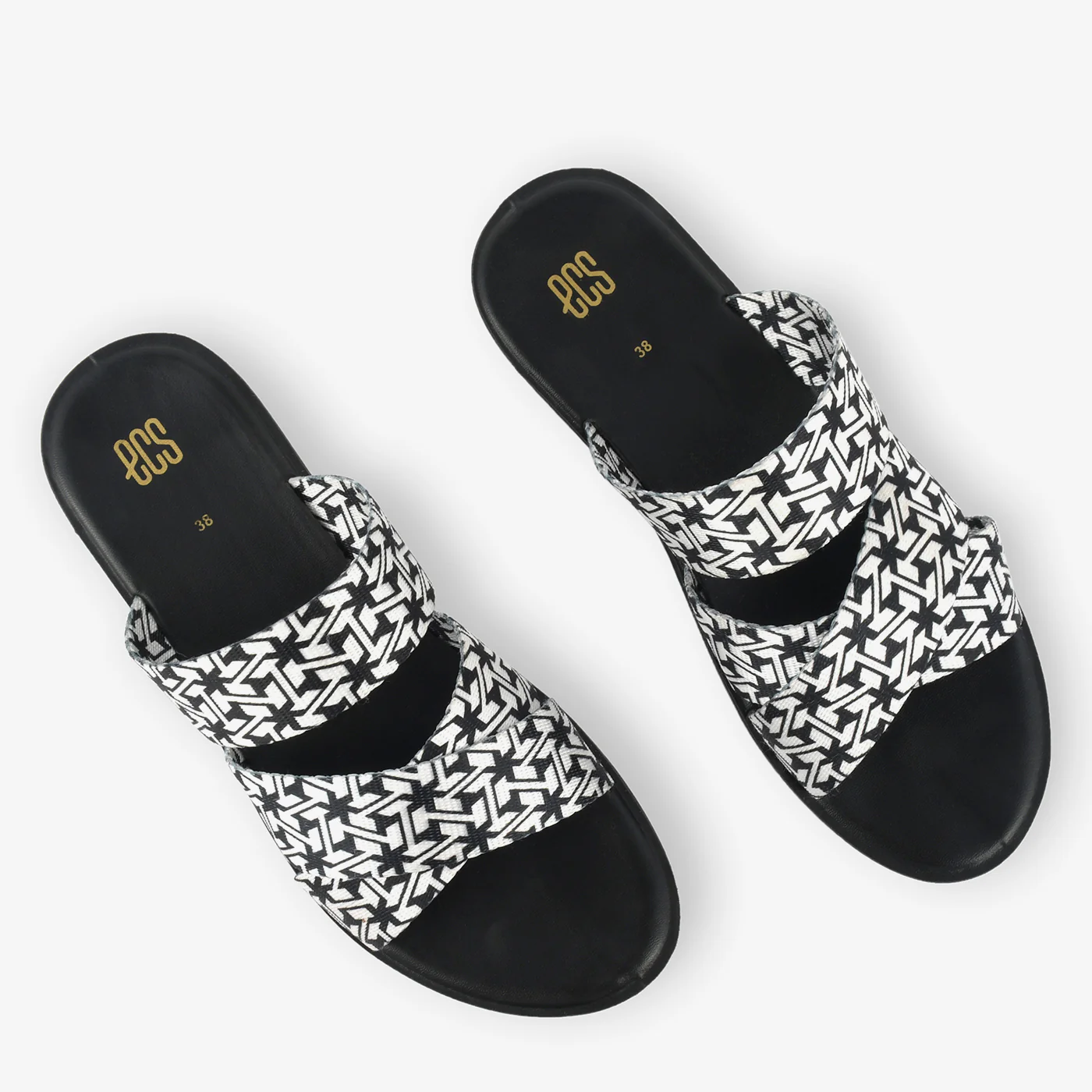 Geometric Groove Slippers - Image 2