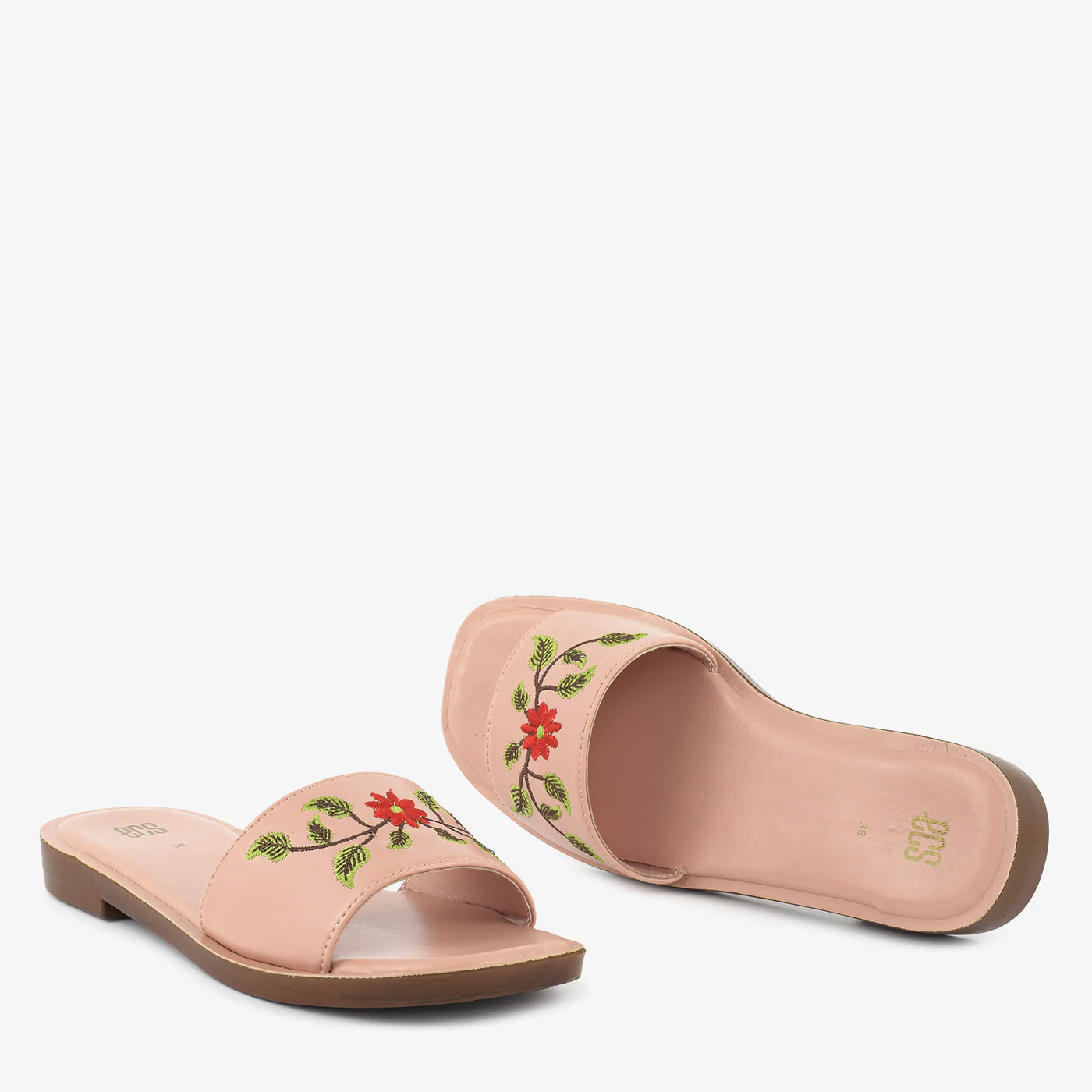 Floral Stitch Slipper - Image 7