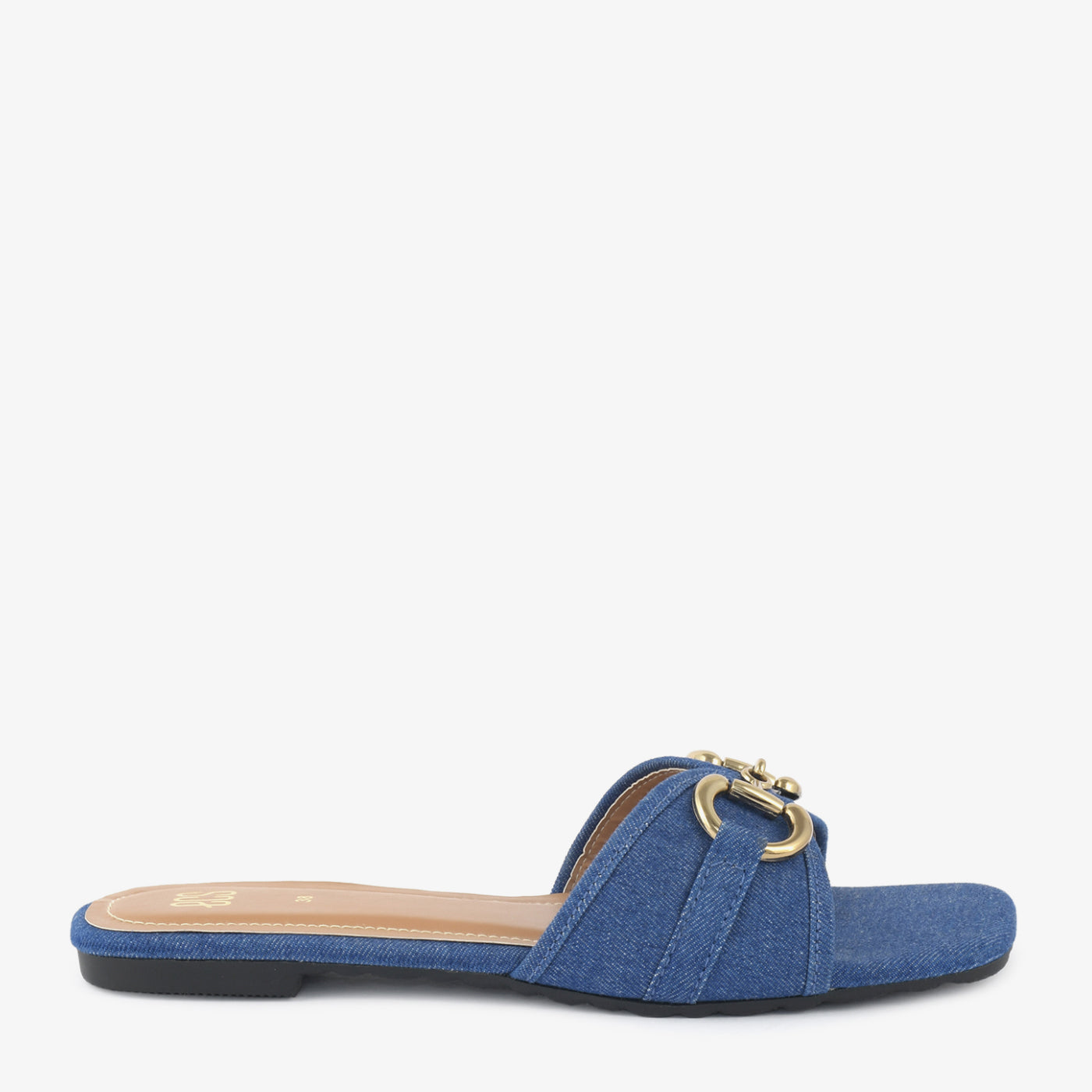 Equestrian Denim Chappal - Image 3