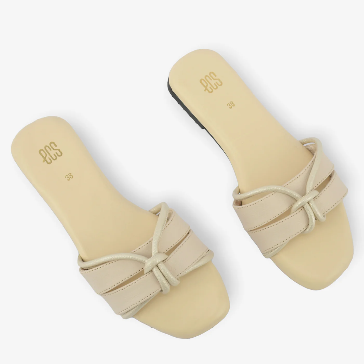 Ivory Knot Flat - Image 2