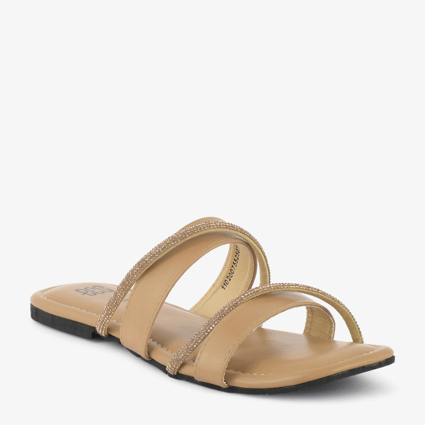 Sparkle Strap Slides