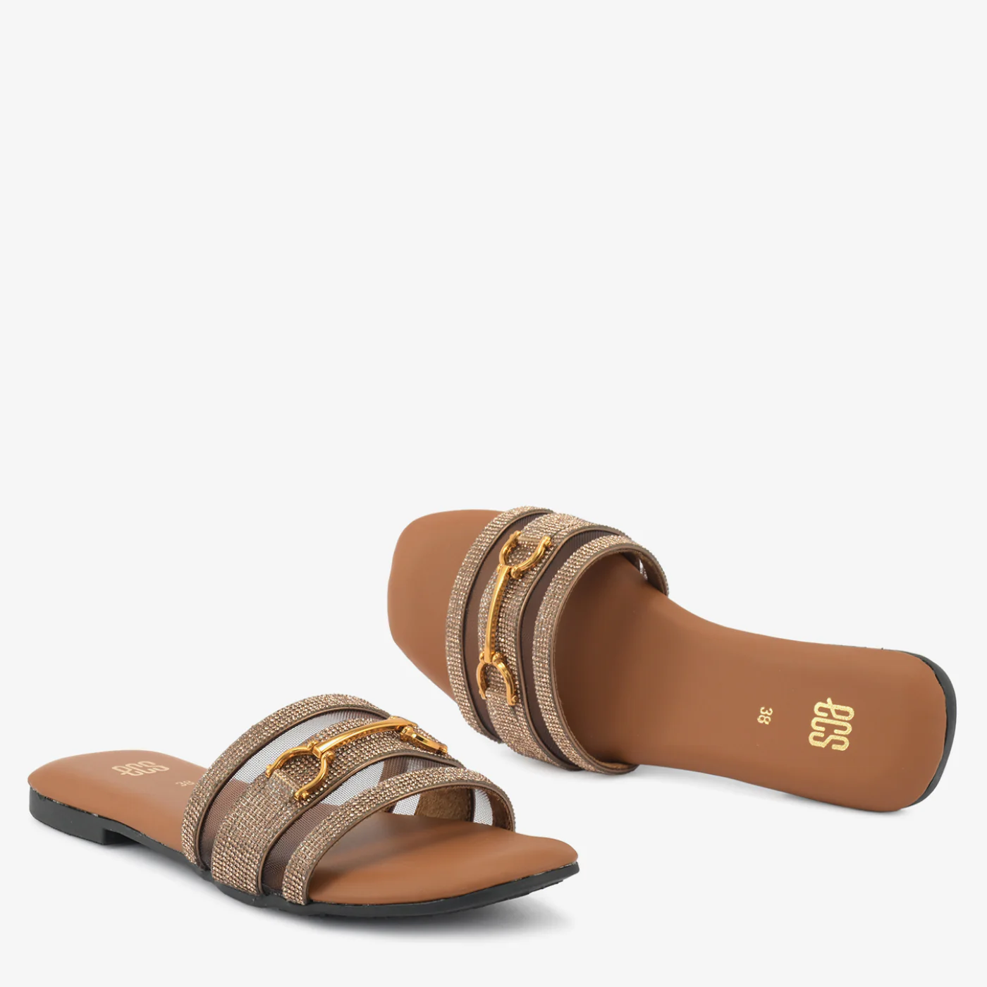 Buckle Detail Slides - Image 2