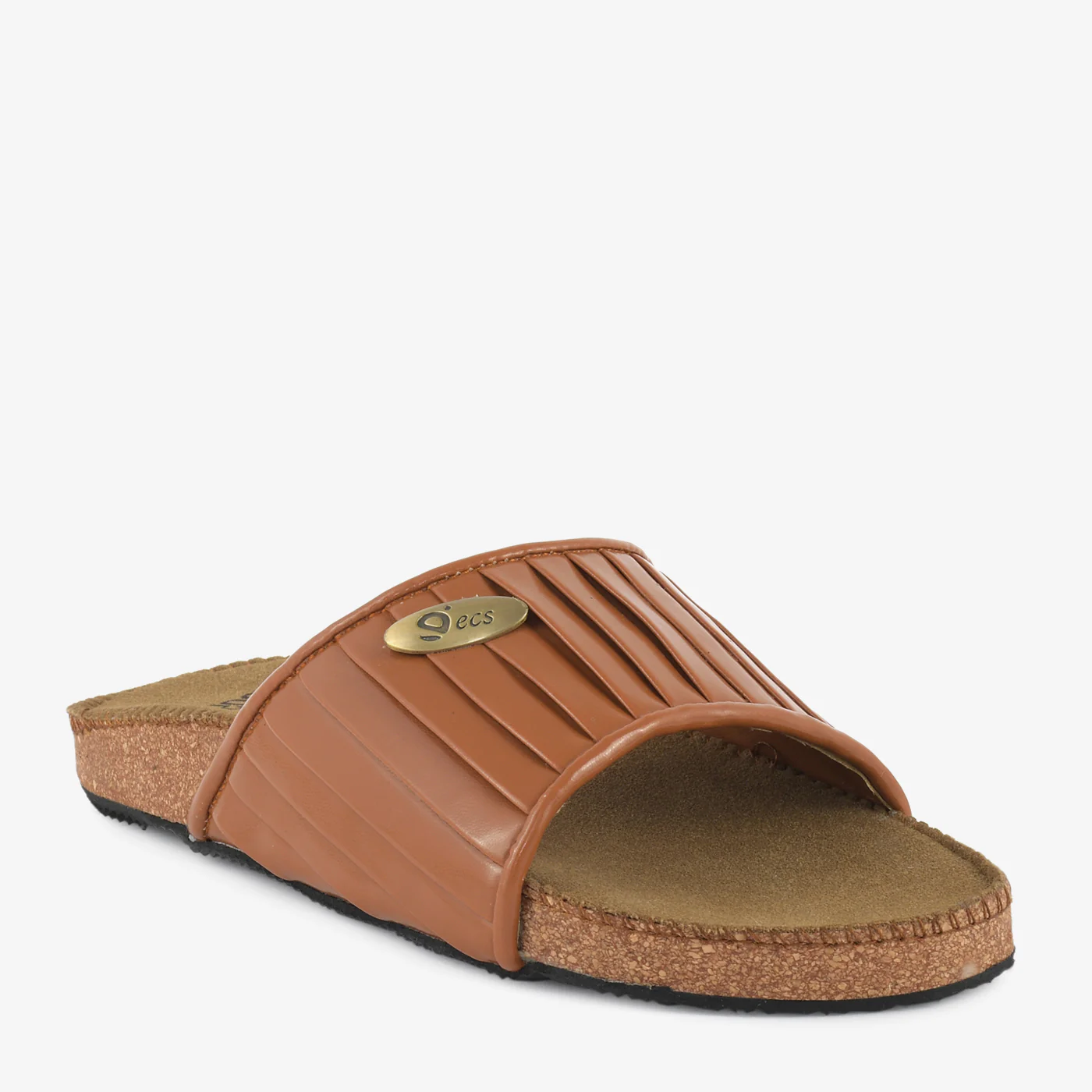 Caramel Comfort Slides