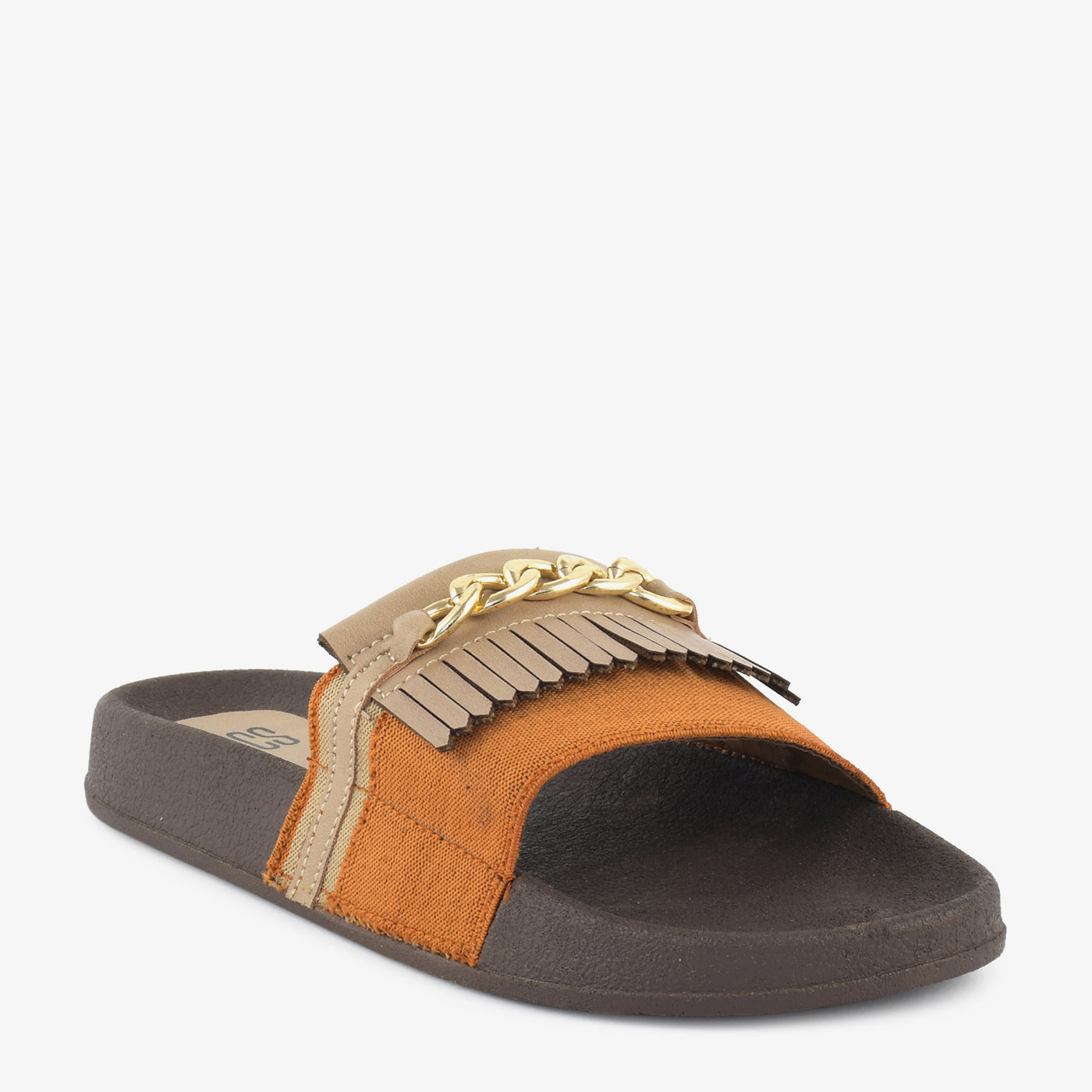 Fringe Chain Slipper