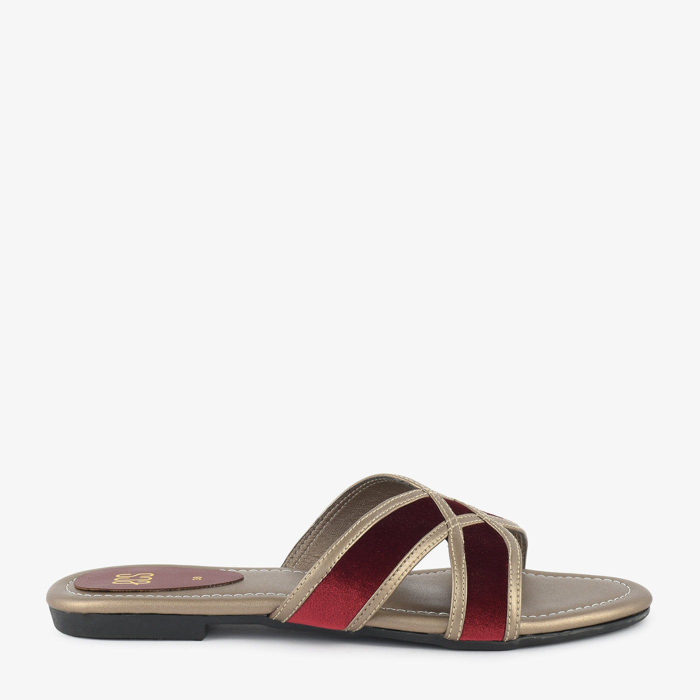 Crimson Weave Slippers - Image 3