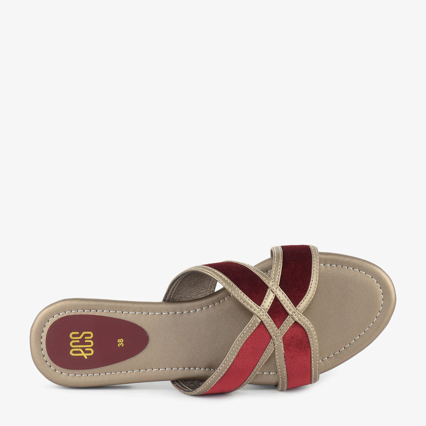 Crimson Weave Slippers - Image 4