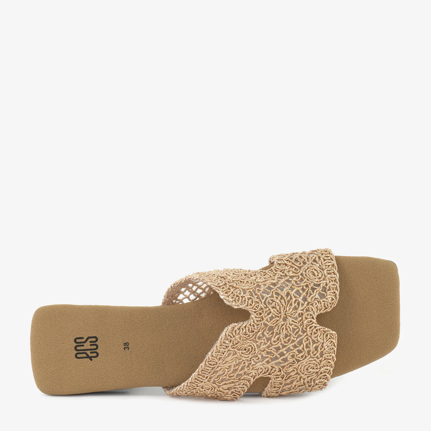 Golden Lattice Slippers - Image 4