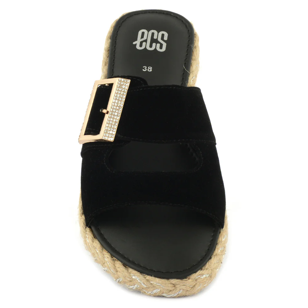 Side Styled Buckle Slipper - Image 4