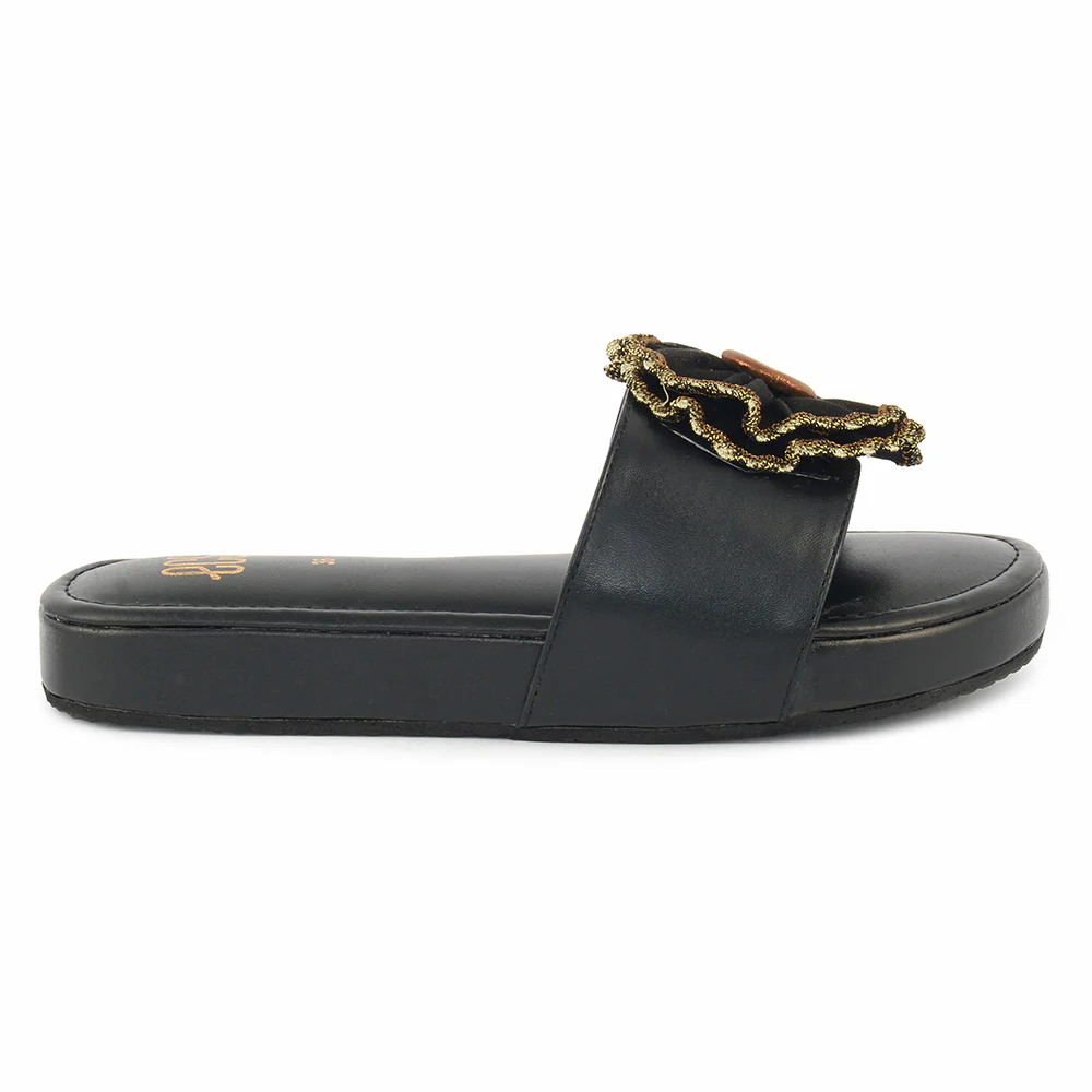 Floral Embellished Slipper - Image 2