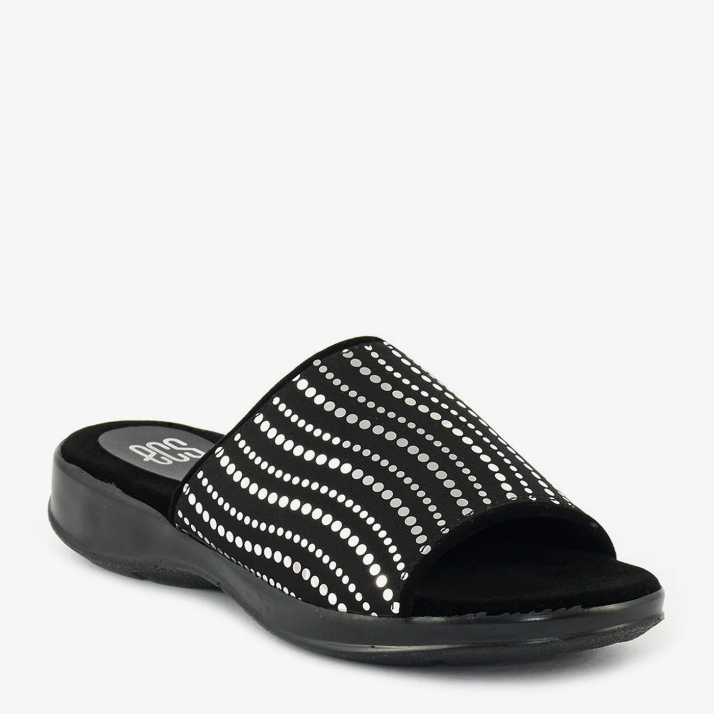 Glittery Fly Knit Slippers