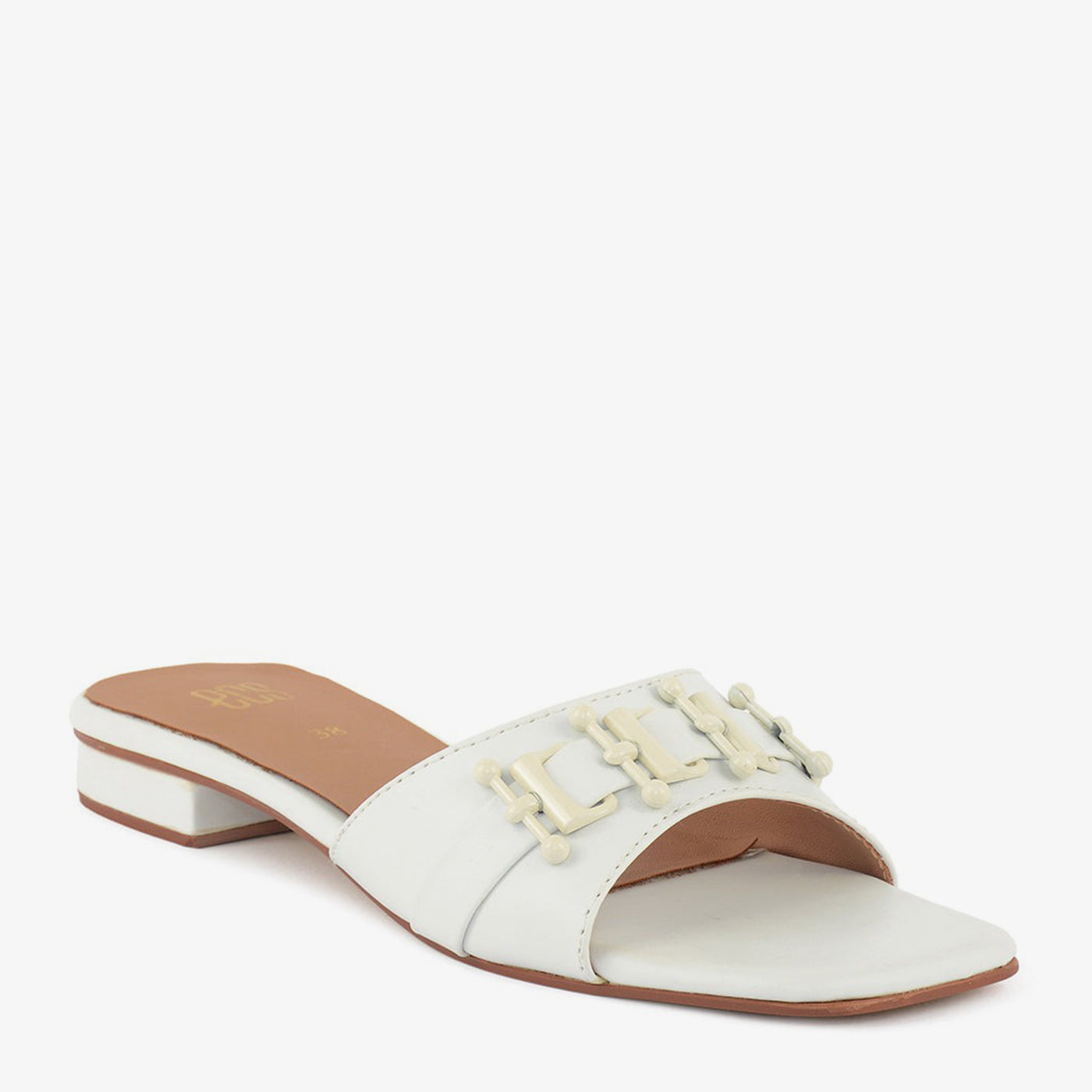 Black Square Slippers - Image 5