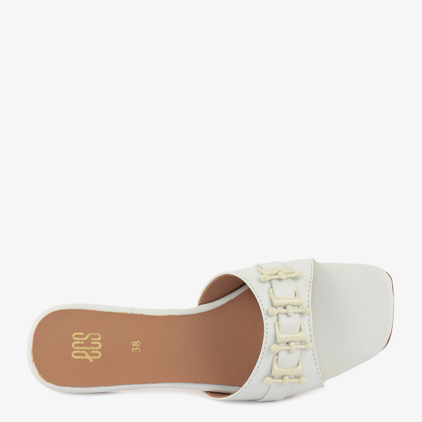 Black Square Slippers - Image 7