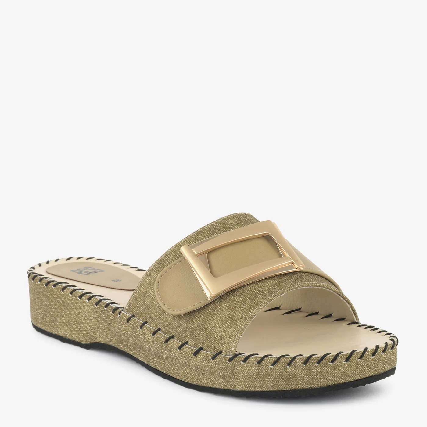 Square Buckle Slides