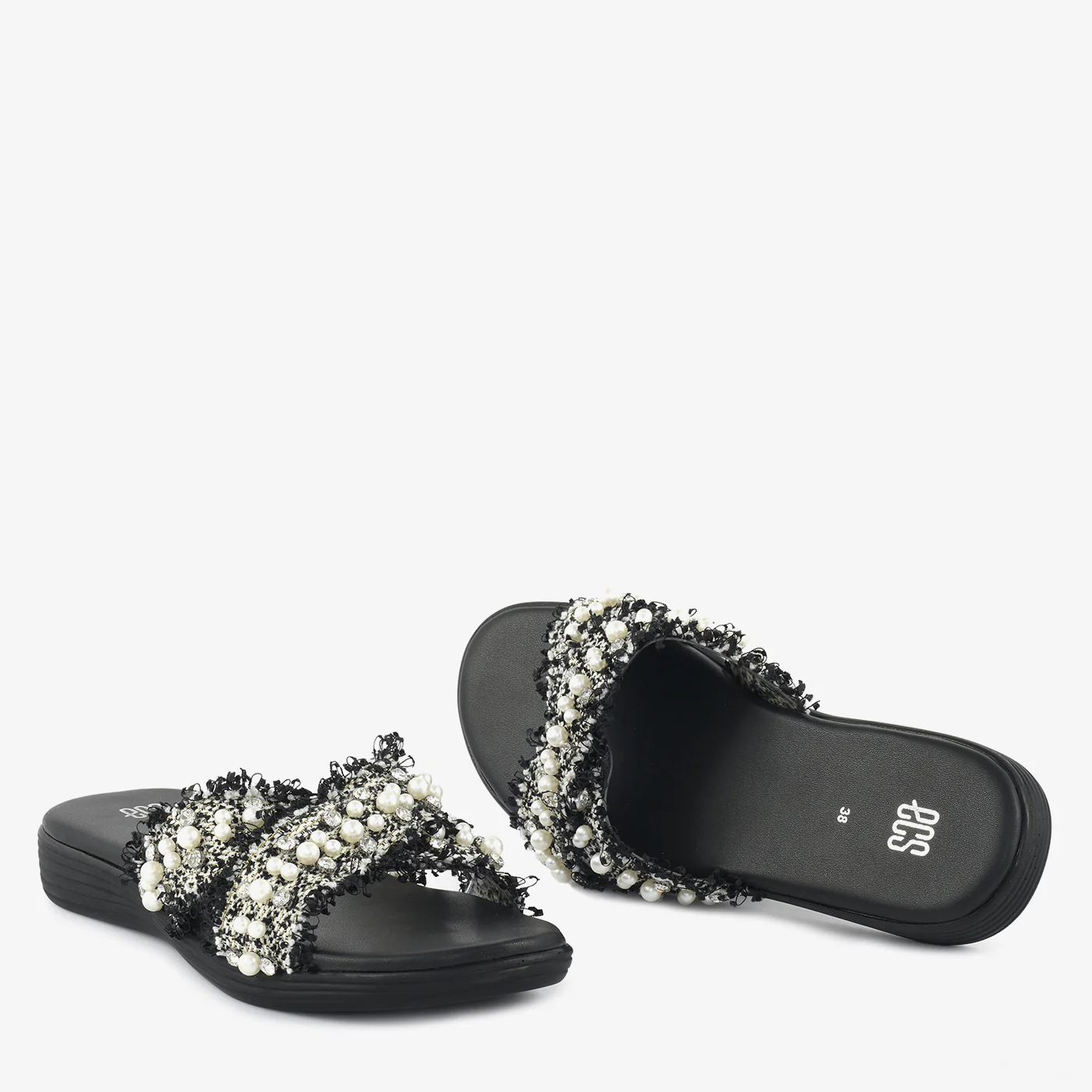Pearl & Crystal Radiance Slippers - Image 7
