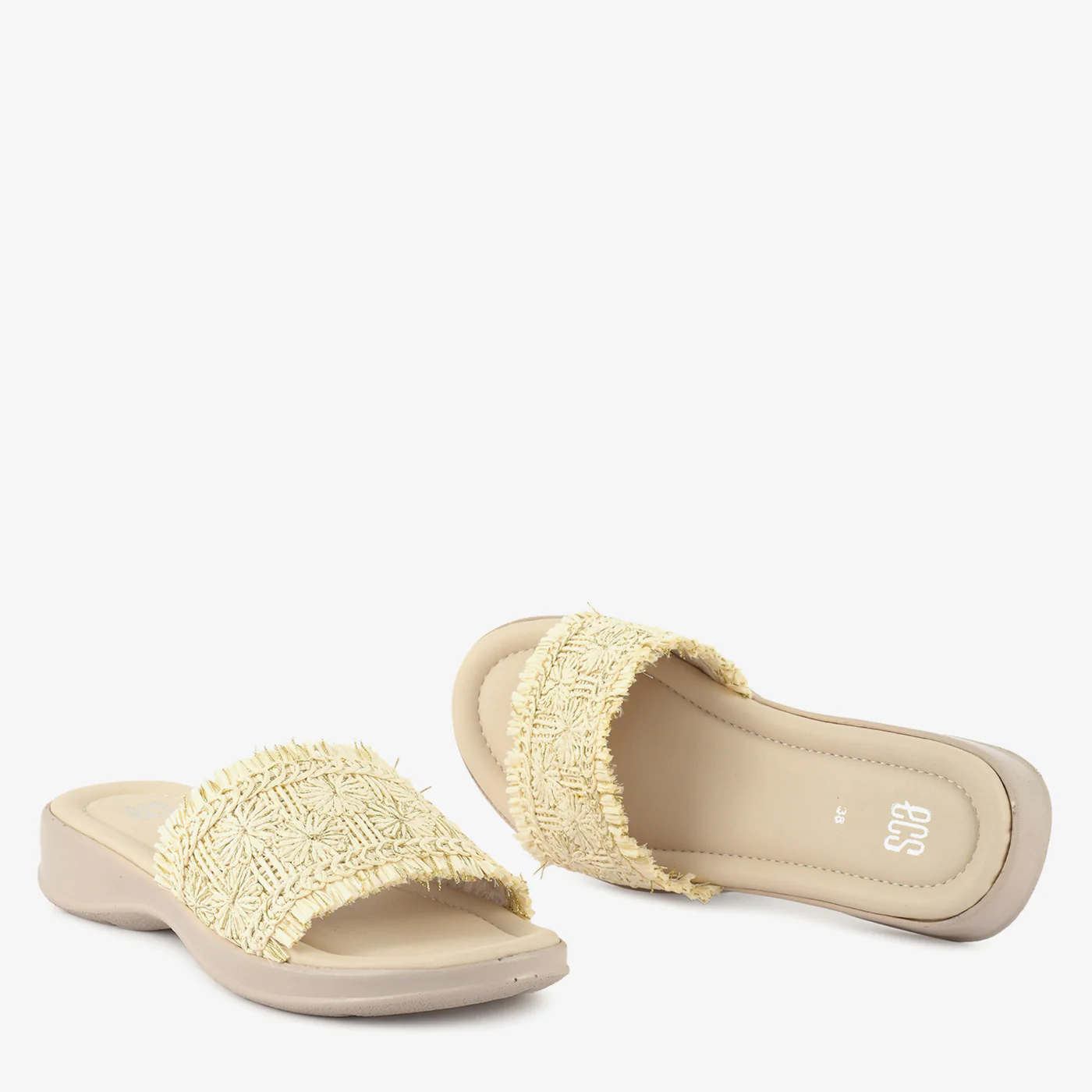 Rose Weave Comfort Slides - Image 8