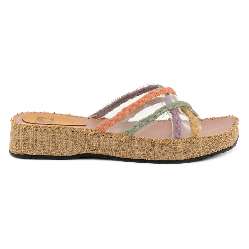 Crossover Strappy Slippers - Image 2