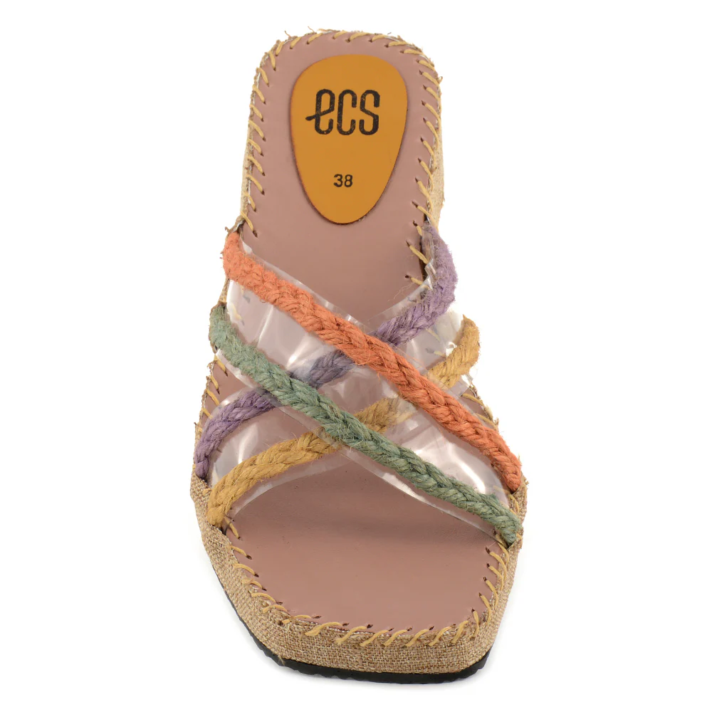 Crossover Strappy Slippers - Image 4
