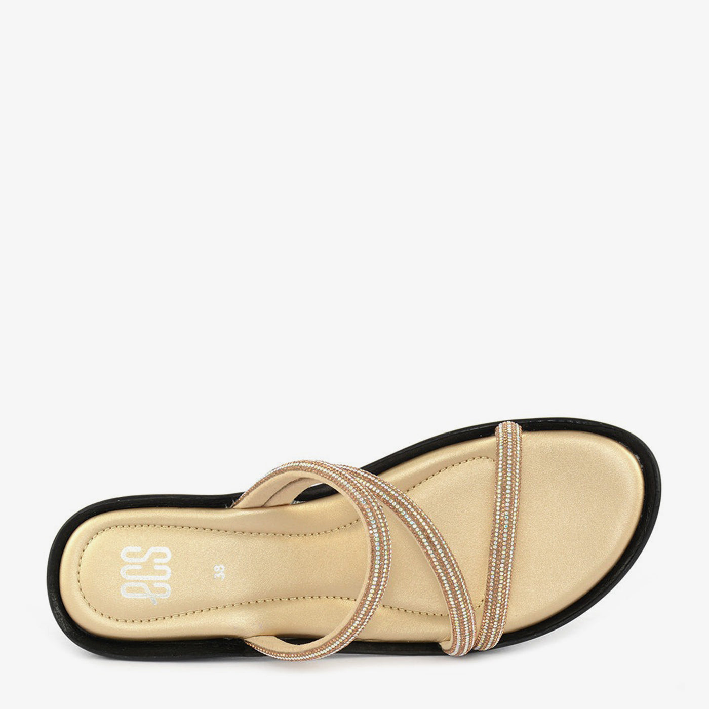 Glittery Round Toe Slippers - Image 3