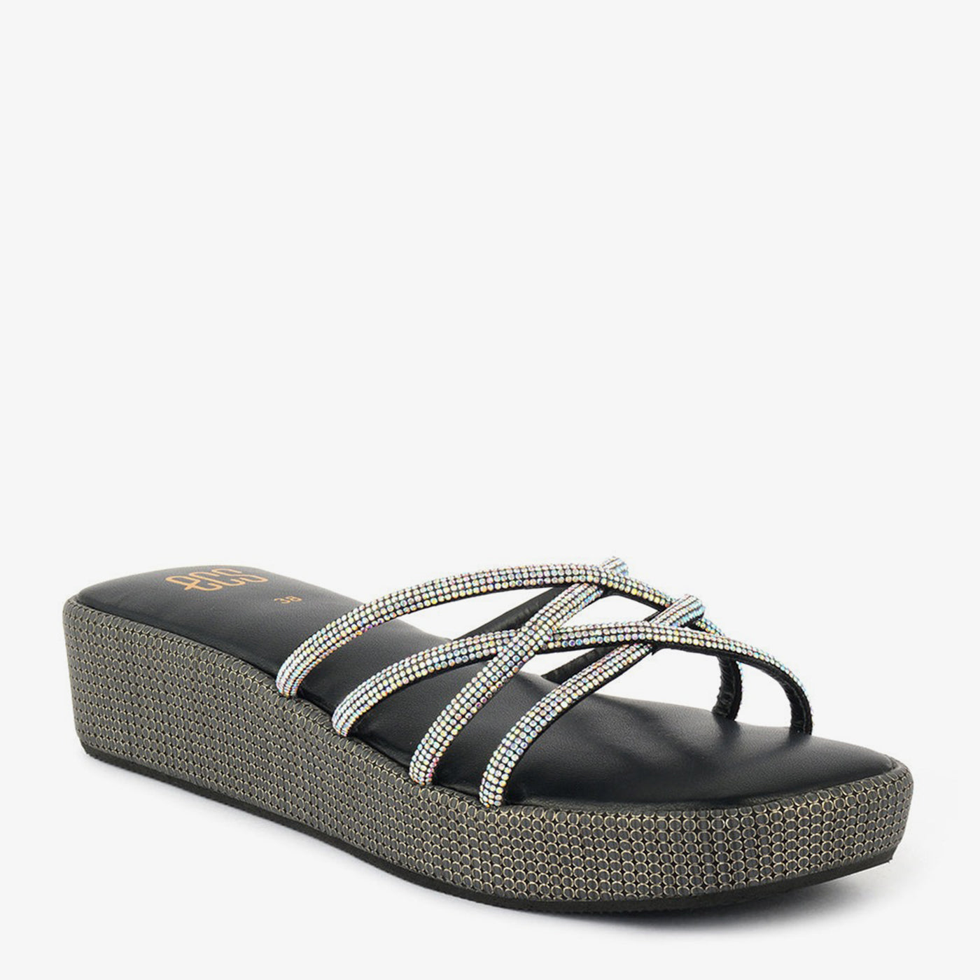 Crisscross Gem Wedge