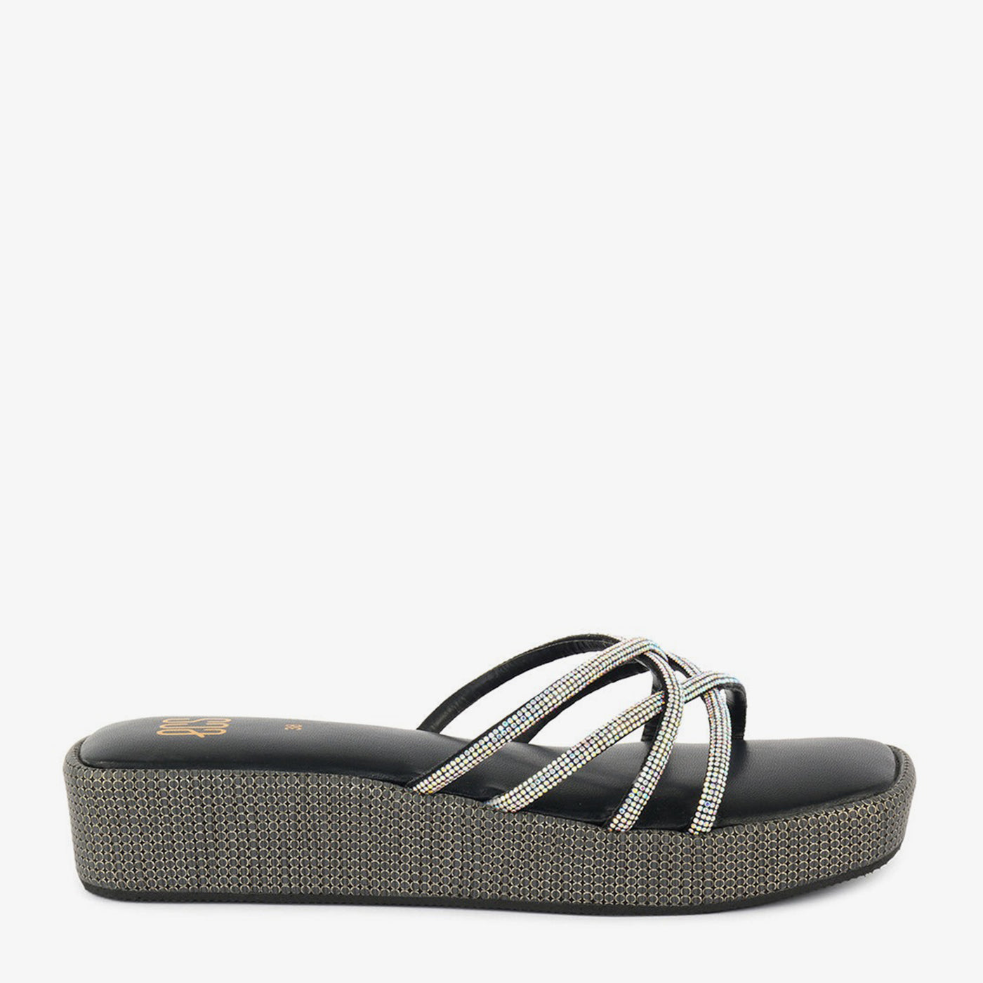 Crisscross Gem Wedge - Image 2