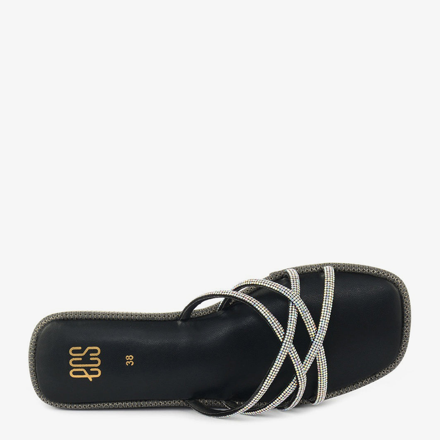 Crisscross Gem Wedge - Image 3