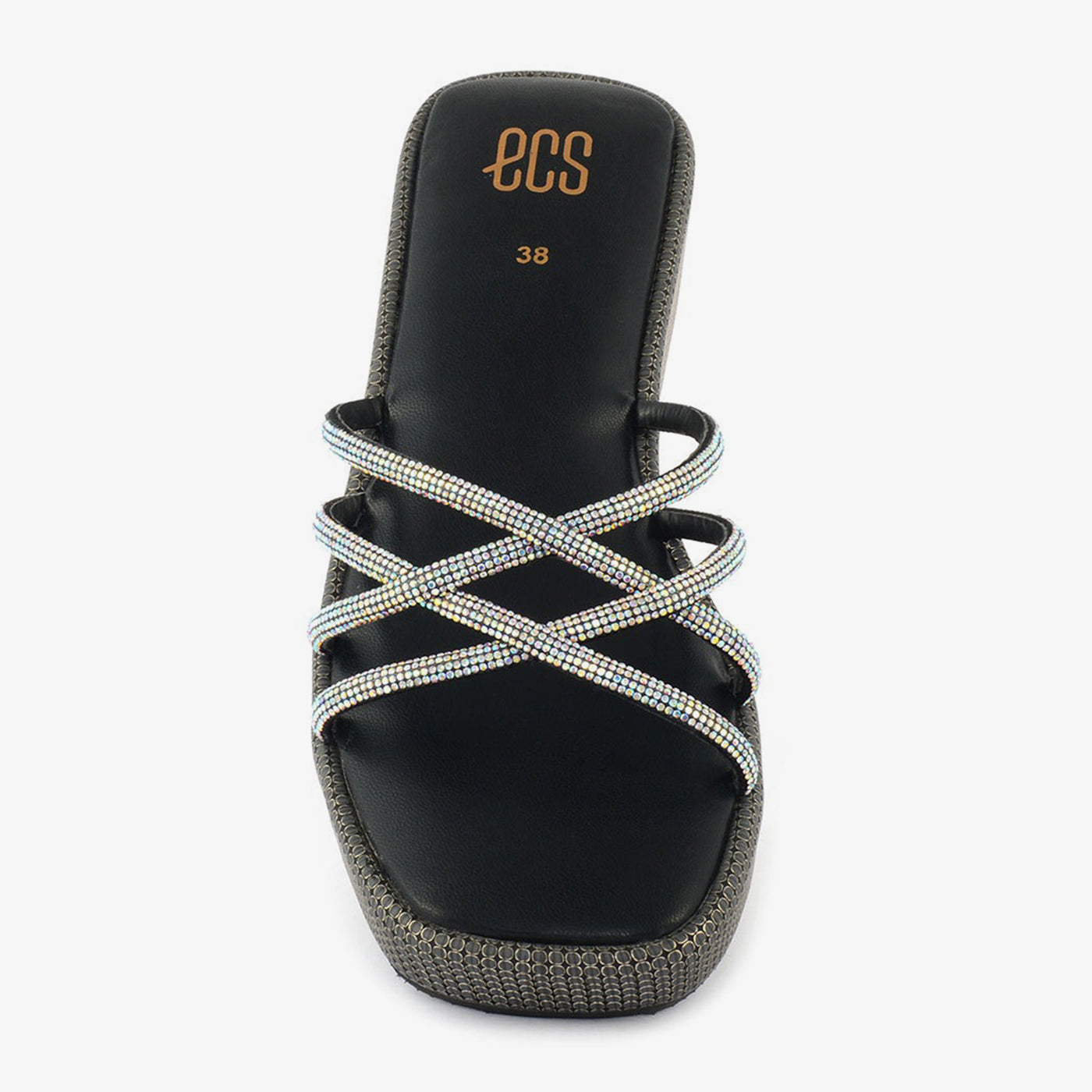 Crisscross Gem Wedge - Image 4