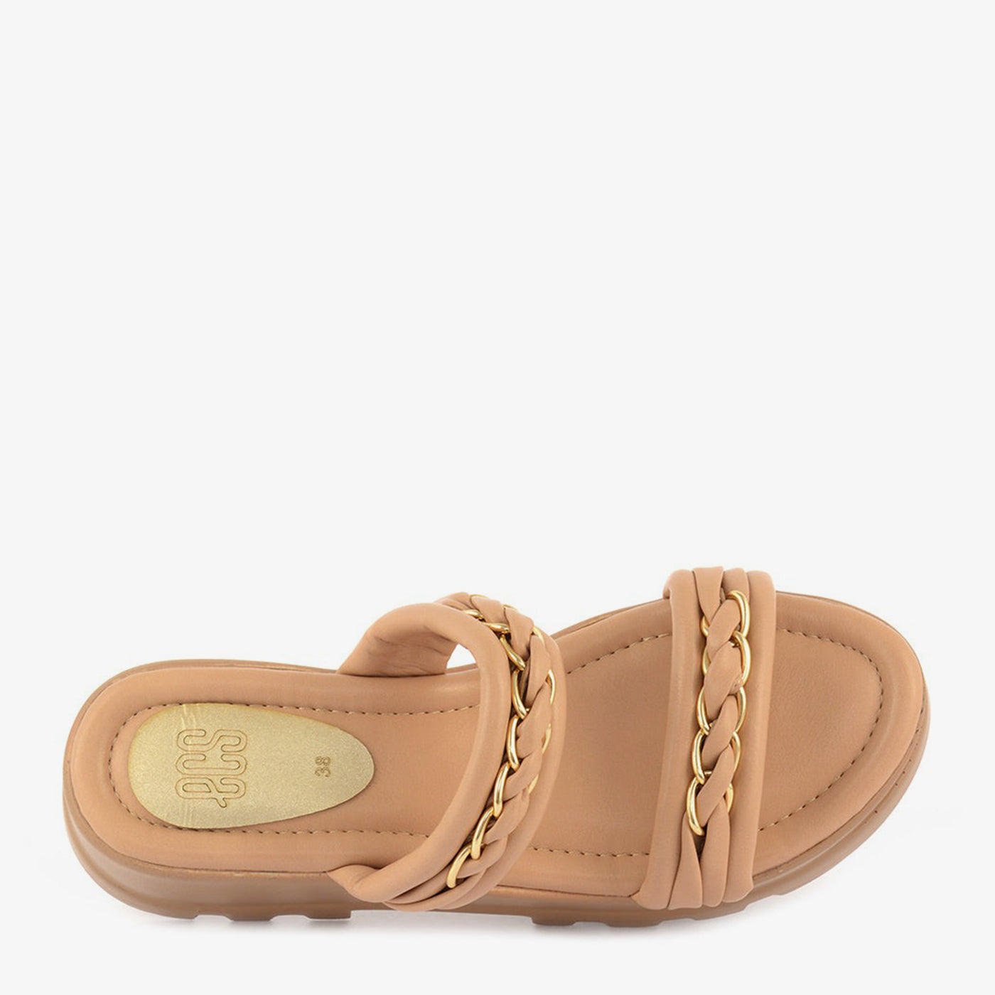 Suede Braid Square Slippers - Image 3