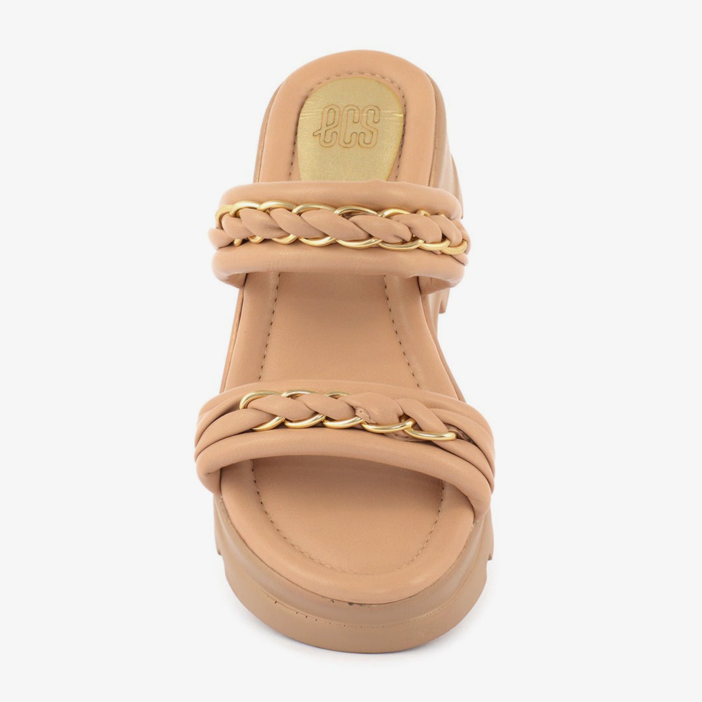 Suede Braid Square Slippers - Image 4