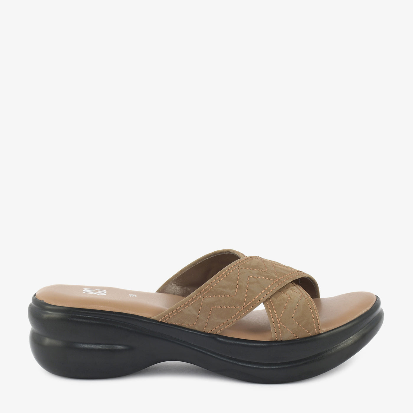 Quilted Cross Slides - Image 3