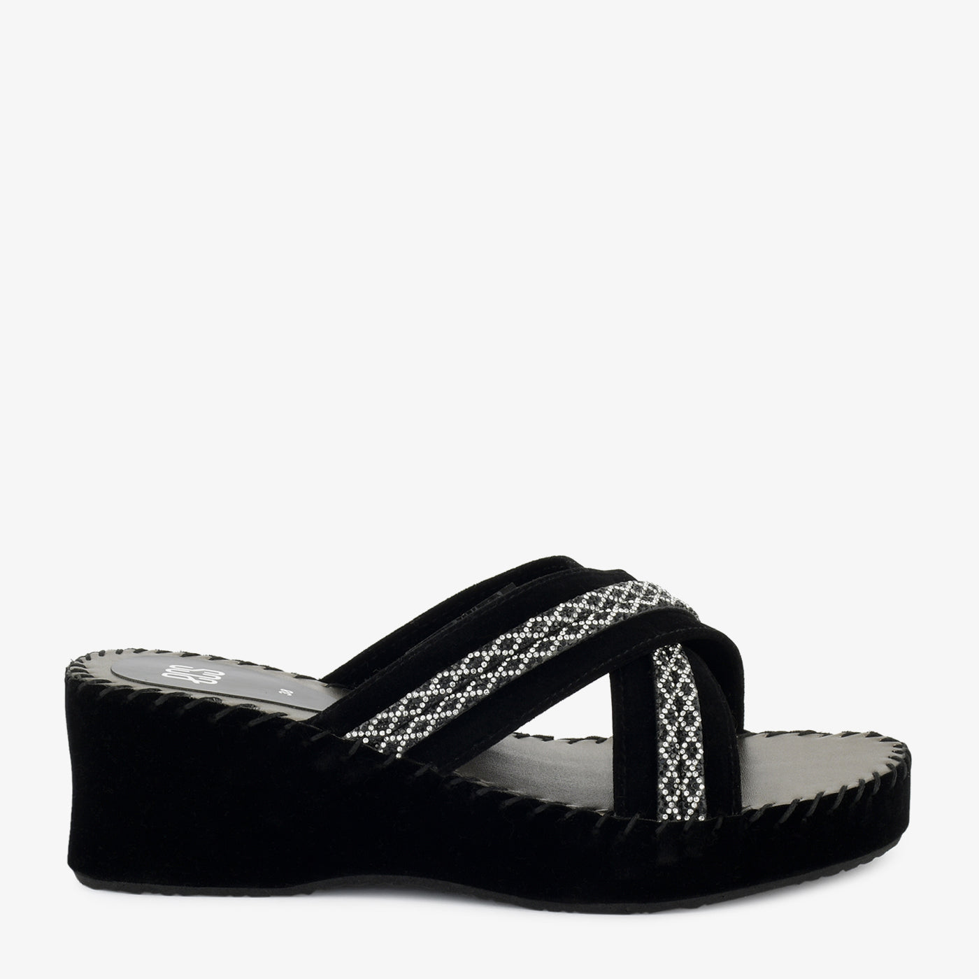 Embellished Wedge Slipper - Image 3
