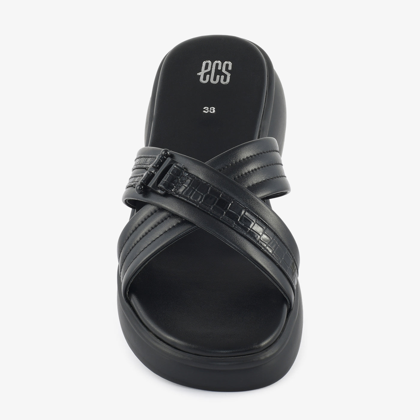 Platform Buckle Slippers - Image 5