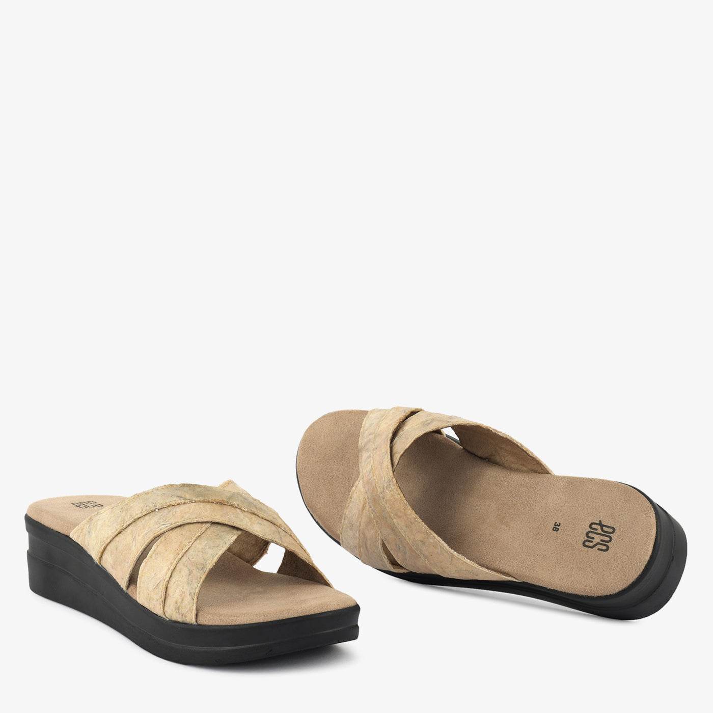 Eco-Chic Banana Leather Slides - Image 2