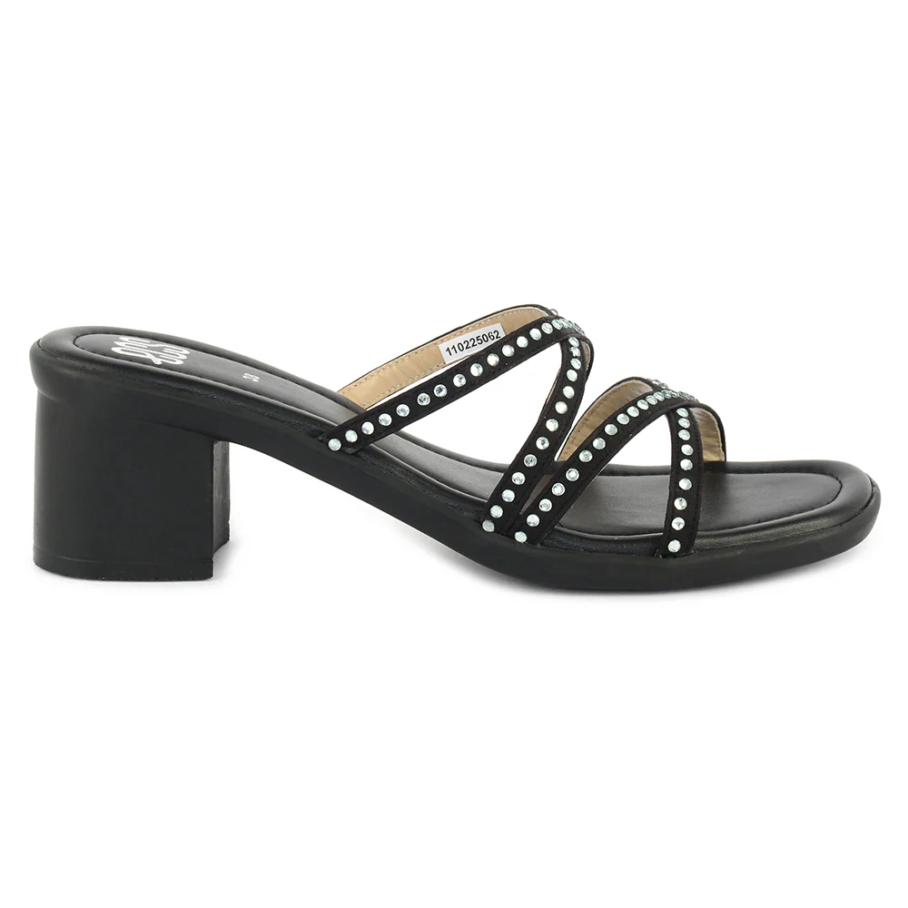 Sparkling Strap Heel - Image 2