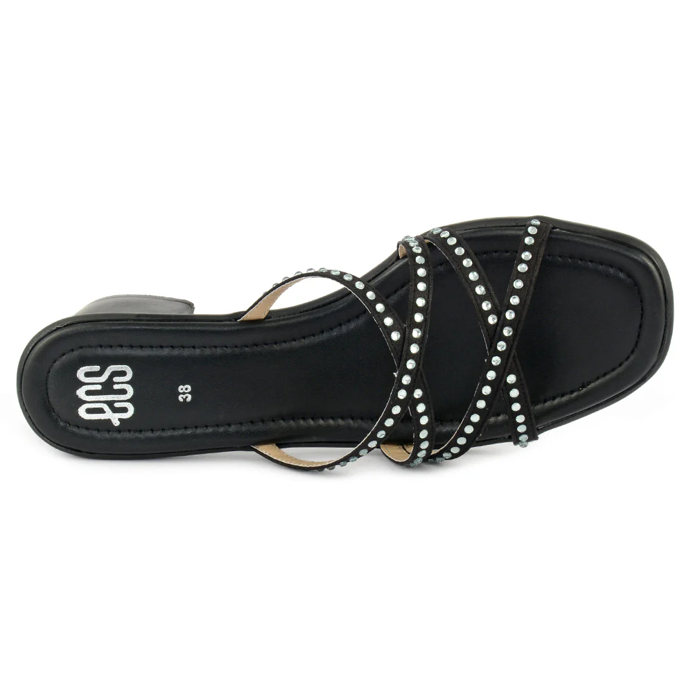 Sparkling Strap Heel - Image 3
