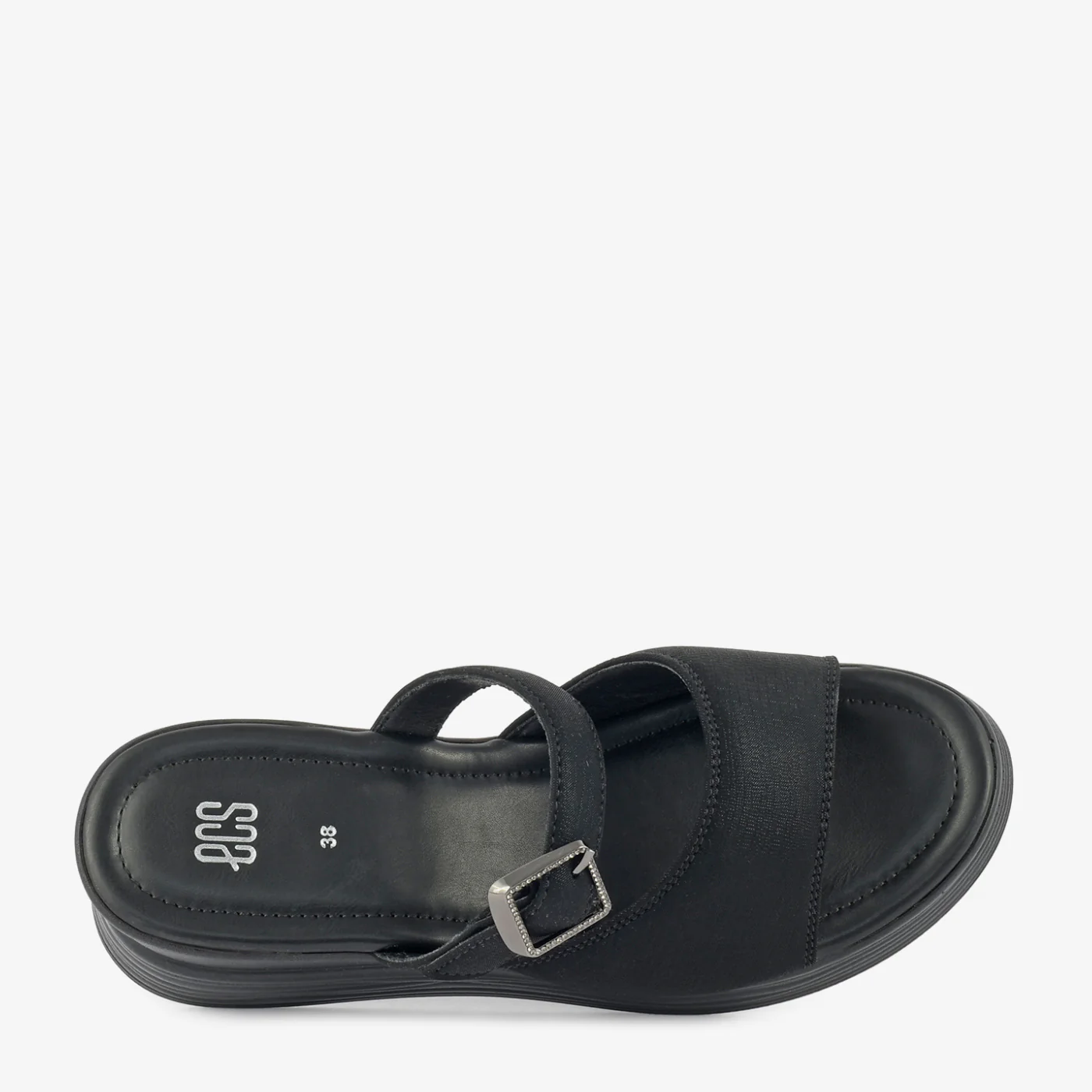 Buckle Up Wedge Slides - Image 4