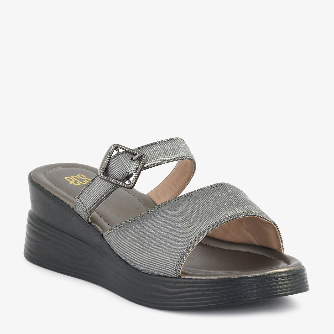 Buckle Up Wedge Slides - Image 6