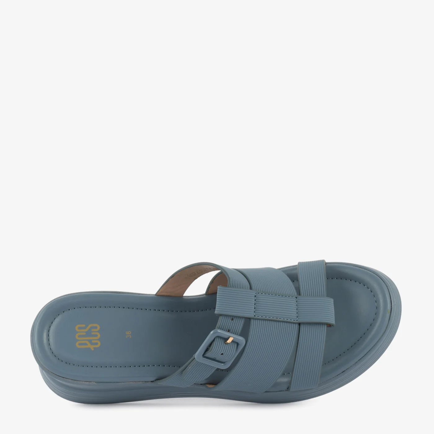 Buckle Detail Wedges - Image 9