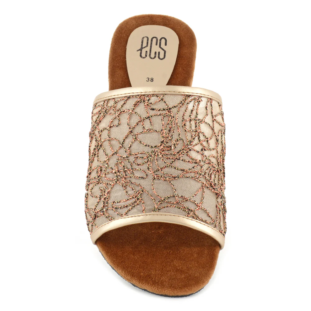Glossy Mesh Slippers - Image 4