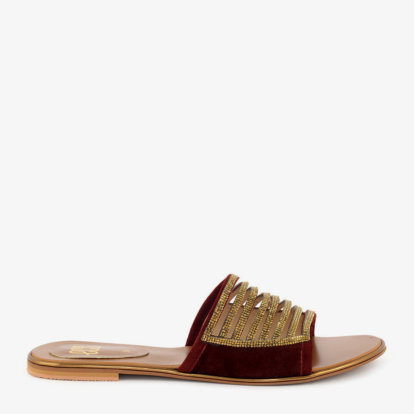 Golden Glam Flats - Image 6