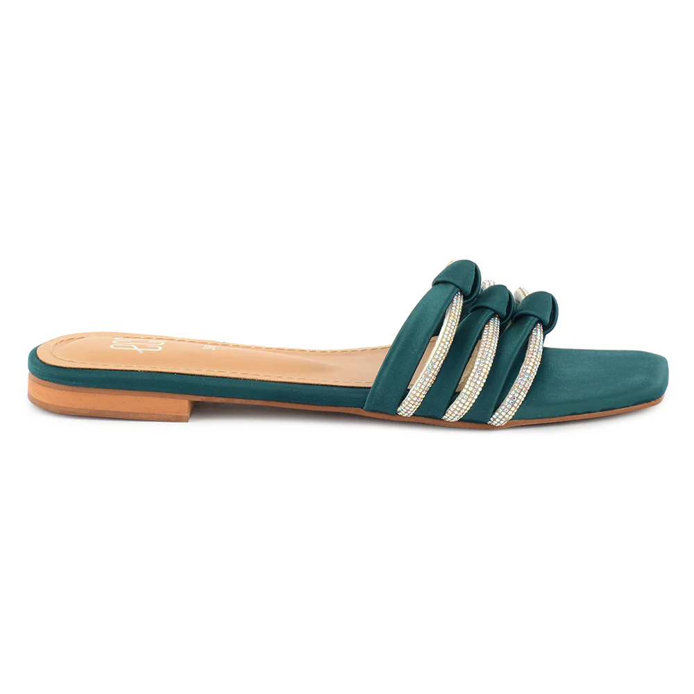 Satin Square Silky Slippers - Image 2