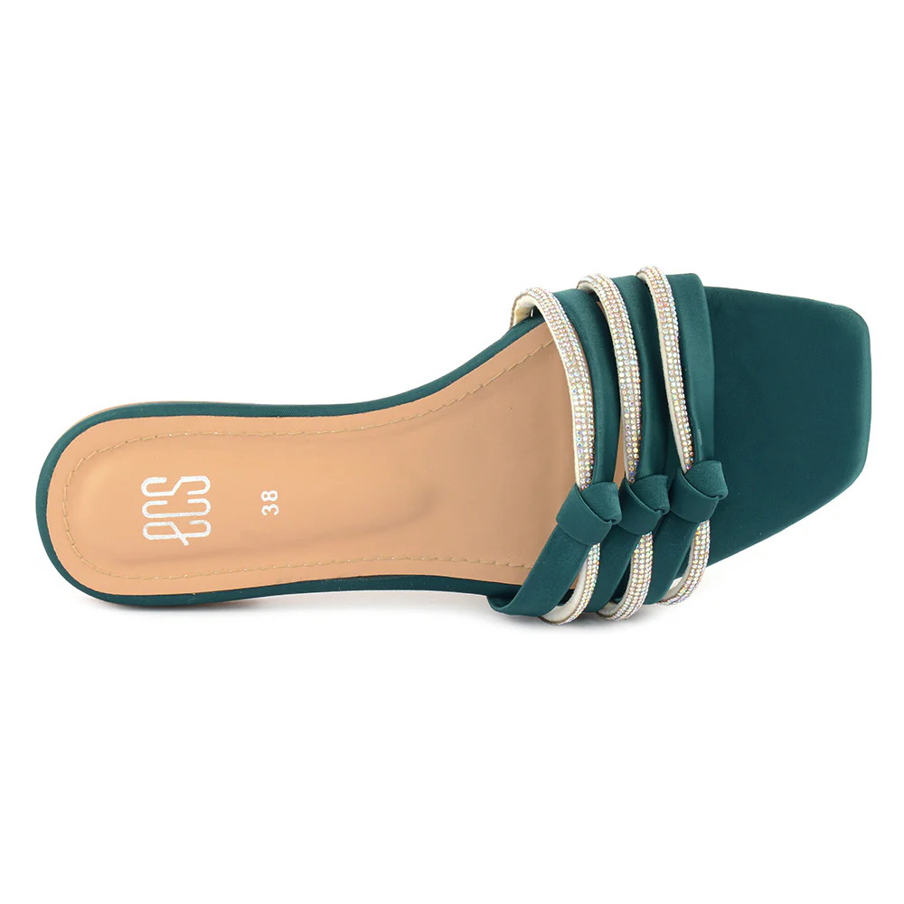 Satin Square Silky Slippers - Image 3