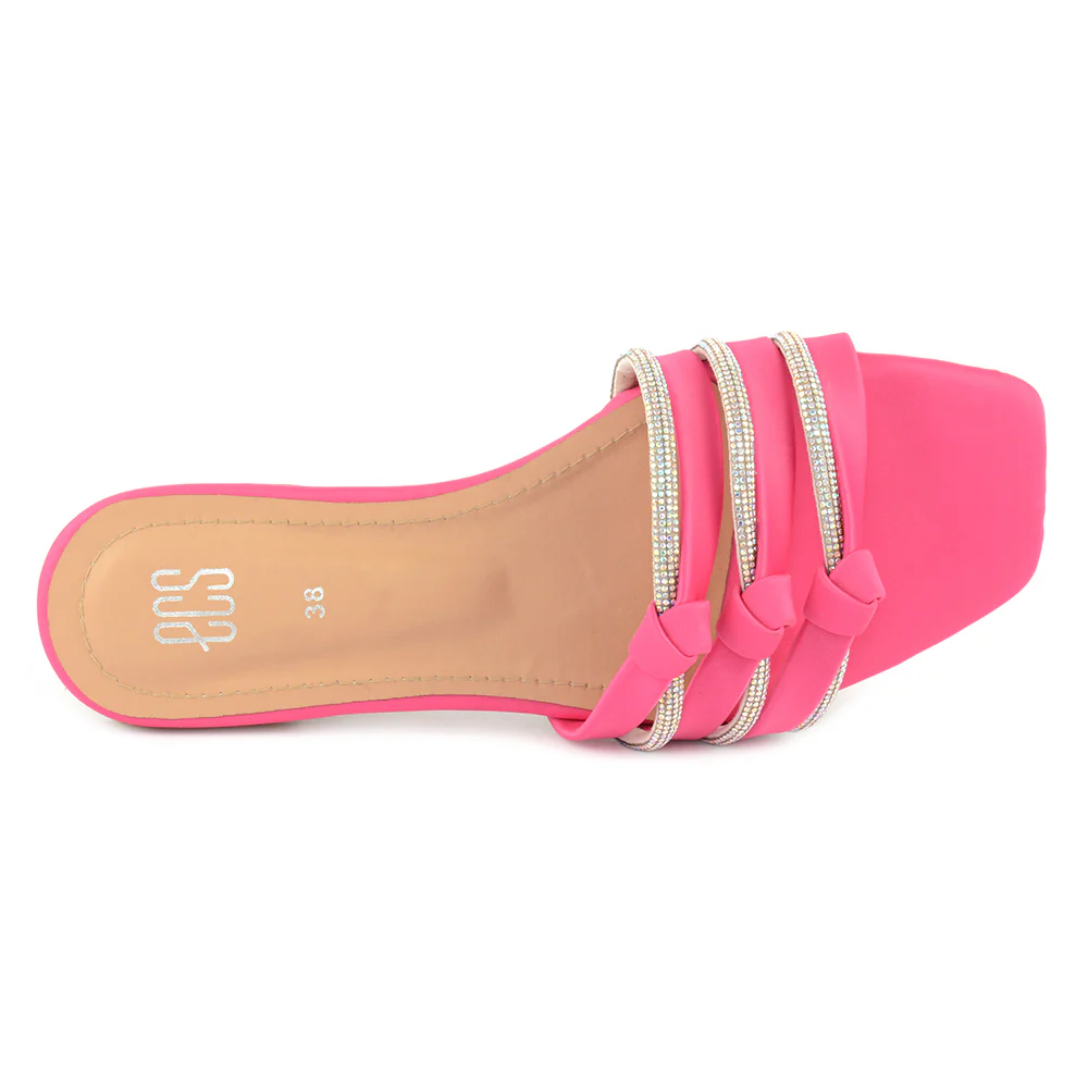 Satin Square Silky Slippers - Image 7