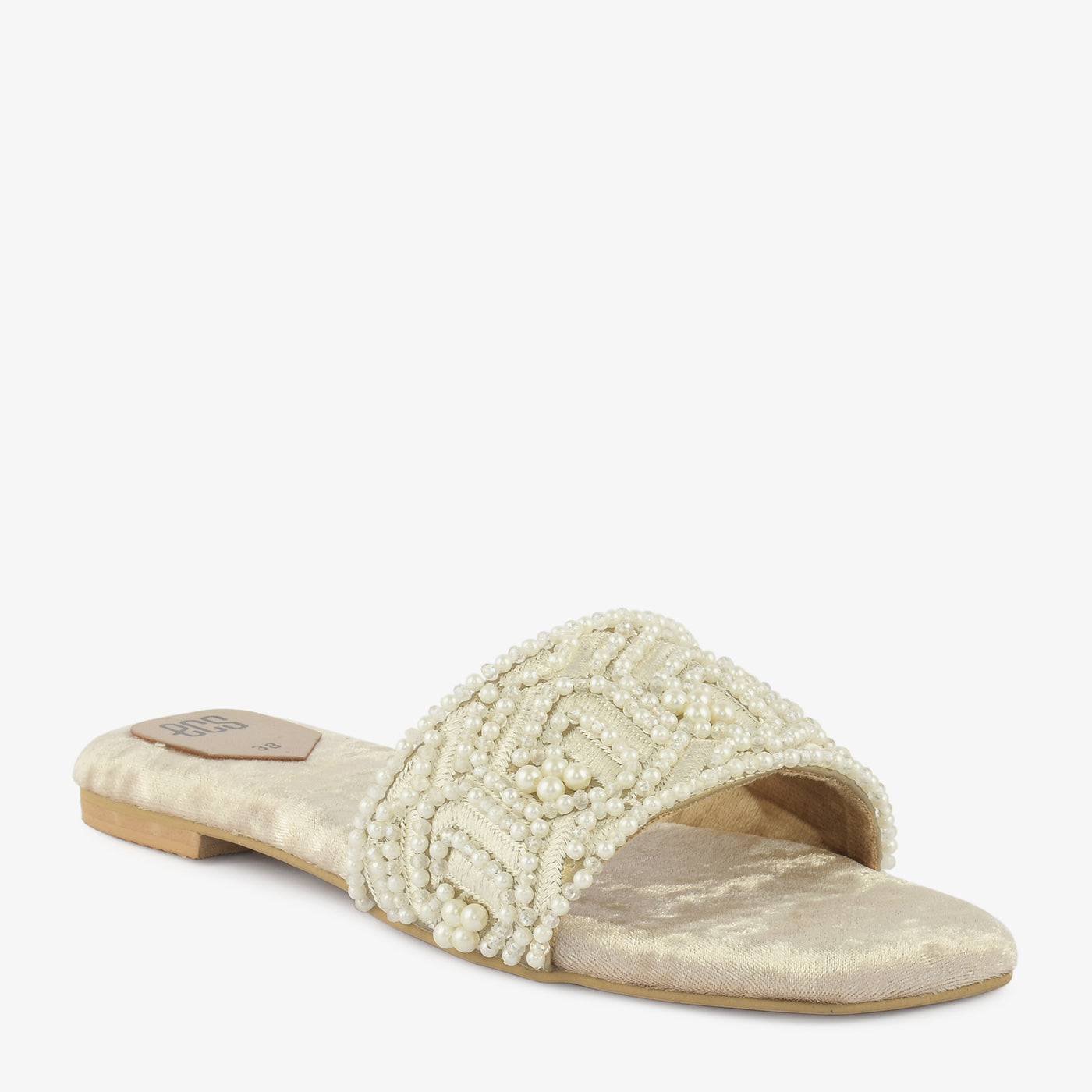 Embellished Slide Slipper