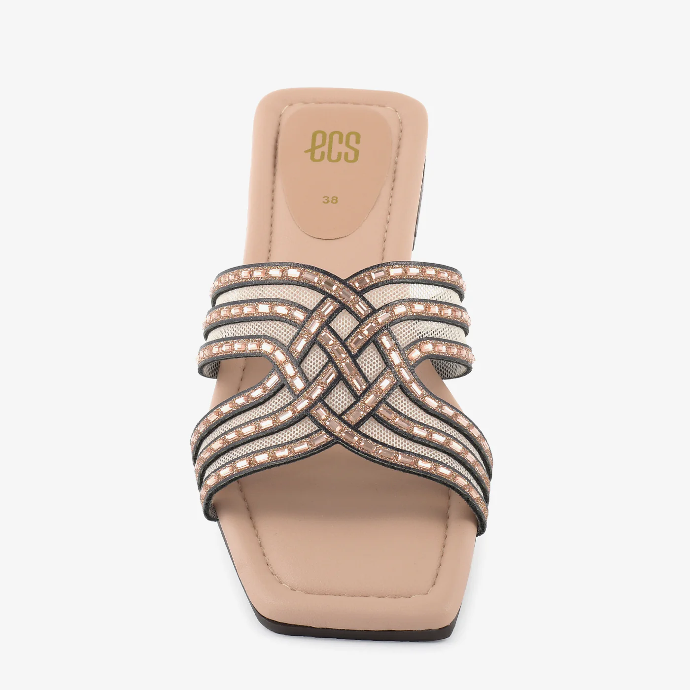 Woven Gold Accent Slides - Image 10