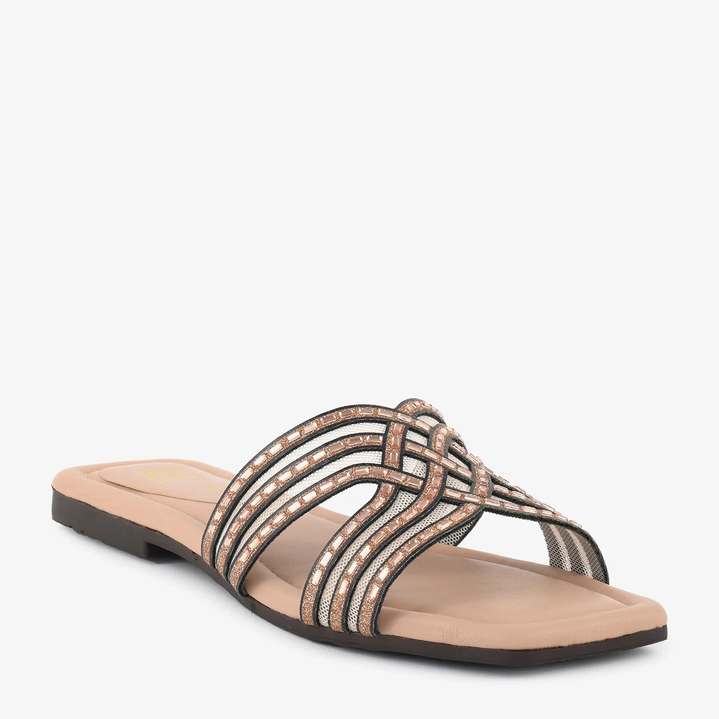 Woven Gold Accent Slides - Image 6