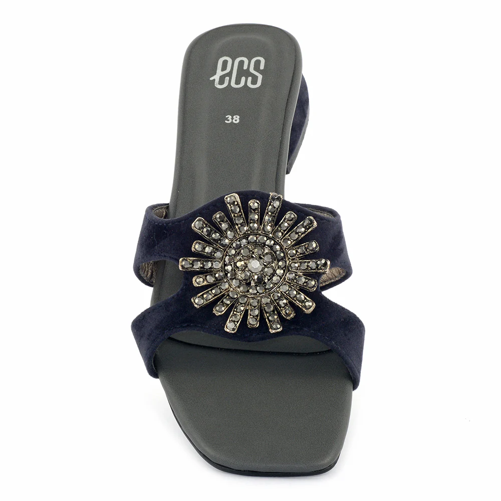 Matte Buckled Slippers - Image 8
