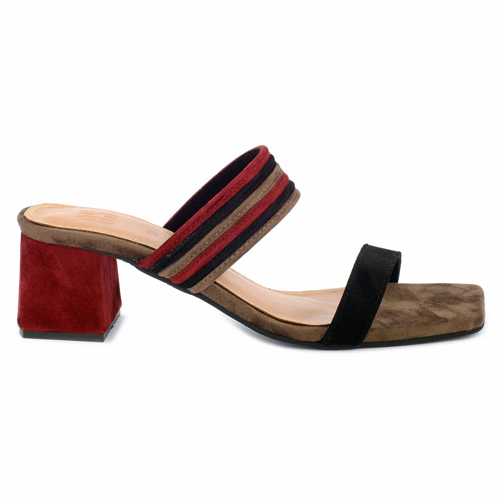 Heeled Matte Slipper - Image 2