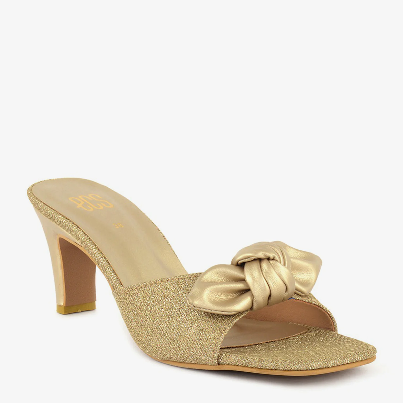 Glittery Kitten Heels