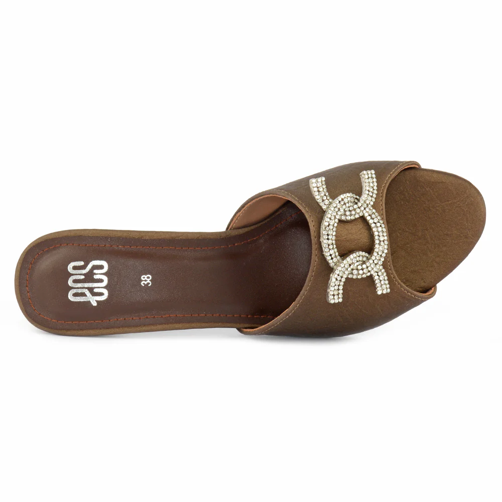 Matte Spool Heel - Image 3