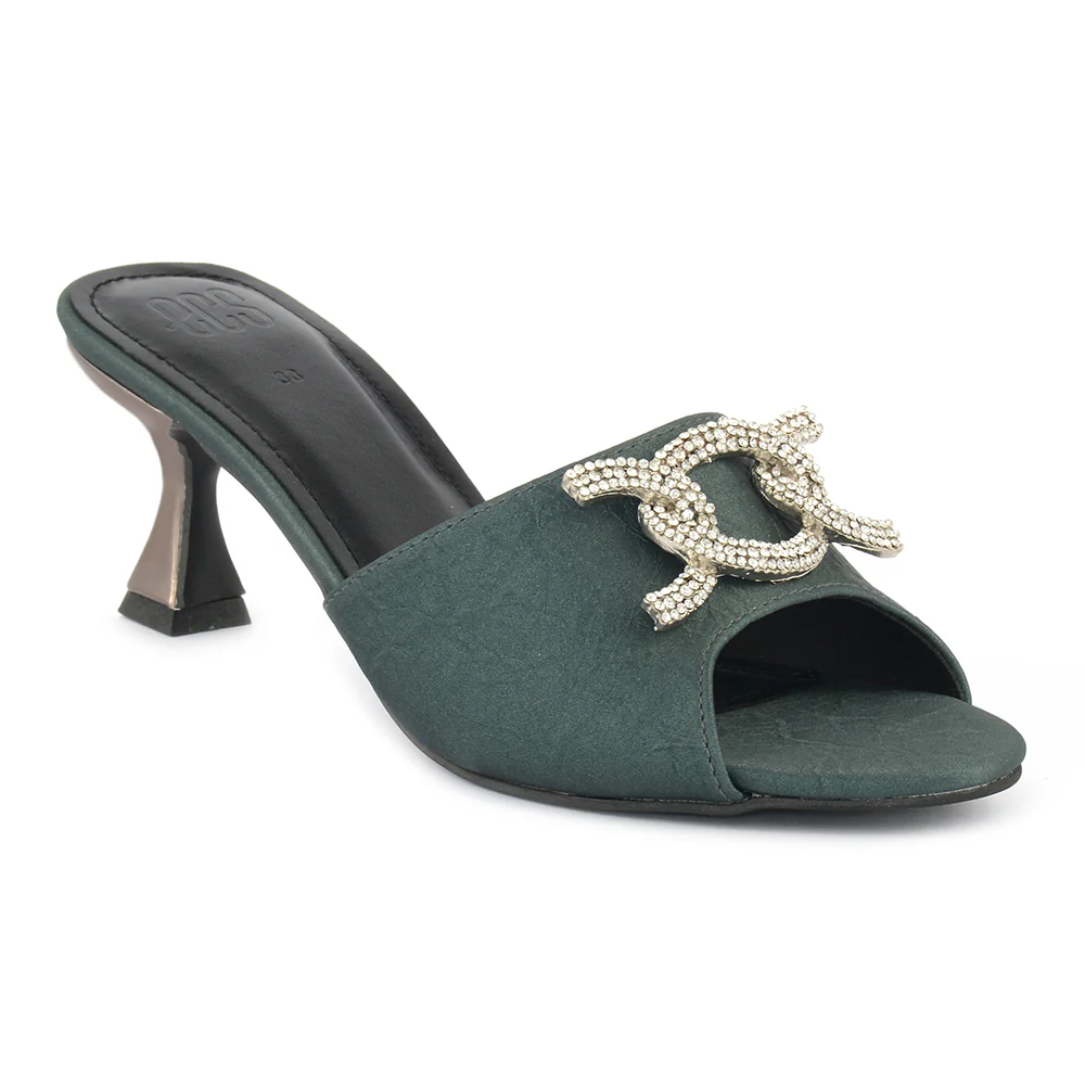 Matte Spool Heel - Image 5